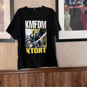 Vintage KMFDM band ( German Band) tee size XL